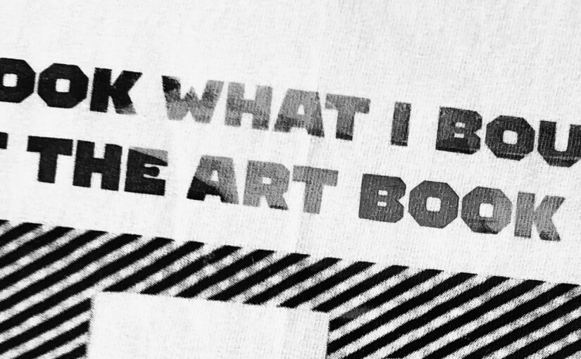 Look what I bought at the art book fair